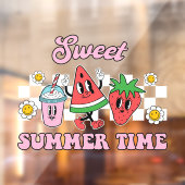 Zomer Tijd Raamsticker (Vel 2)