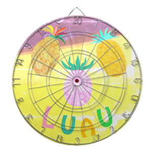 Zomer Tiki Ananas Luau Dartbord