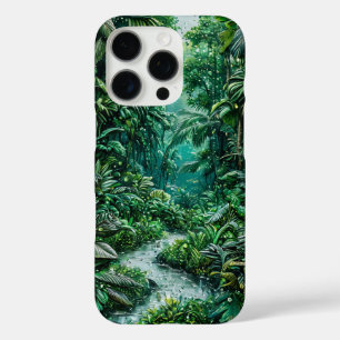 Zomer Tropisch Landschap Exotische Natuur iPhone 16 Pro Hoesje
