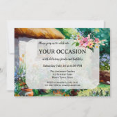 Zomer Tuin Cottage Kaart (Voorkant)