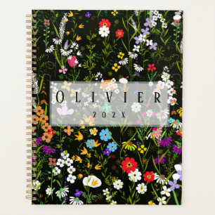 Zomer tuin illustratie schilderij planner