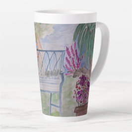 Zomer Tuinbank Latte Mok