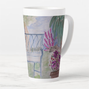 Zomer Tuinbank Latte Mok