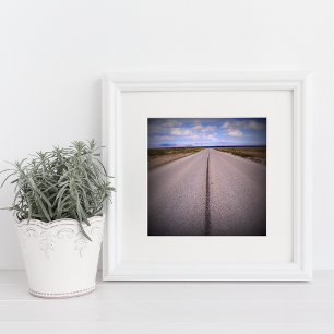 Zomer Vack Road Trip 4x4 Square Foto Afdruk