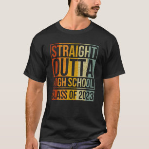 Zomer vakantie direct uit de middelbare school kla t-shirt
