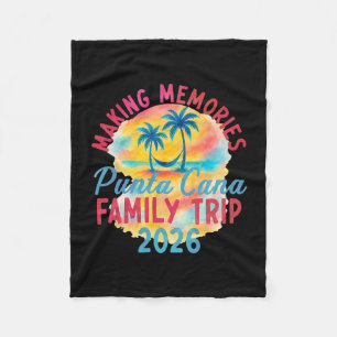 Zomer Vakantie Familie Punta Cana Vakantie 2026 Ma Fleece Deken