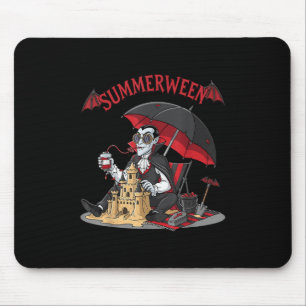 Zomer Vampire Beach Dracula Sandcastle Gothic Muismat