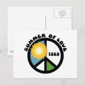 Zomer van de liefde 69 briefkaart (Voorkant / Achterkant)