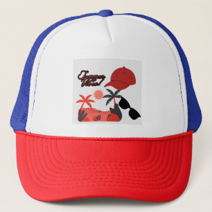 Zomer Vibe Trucker Pet