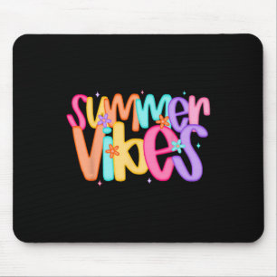 Zomer Vibes Hawaii Strand Zonneschijn Grappige Zom Muismat