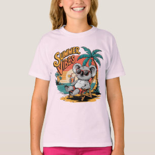 Zomer vibes koala t-shirt