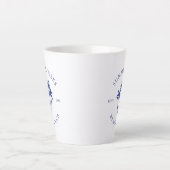 Zomer Vibes Latte Mok (Voorkant)