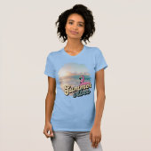 Zomer Vibes, oceaan T-shirt (Voorkant volledig)