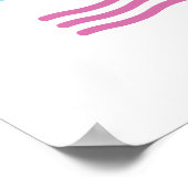 Zomer vibes ontwerp. poster (Hoek)