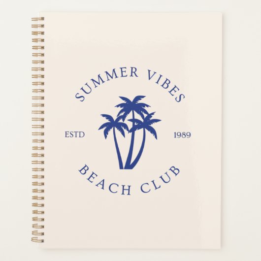 Zomer Vibes Planner (Voorkant)