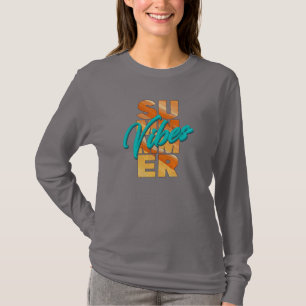 Zomer Vibes Retro Zomer T-shirt