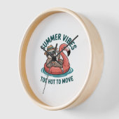 Zomer Vibes Sloth Funny Lazy Float (Hoek)