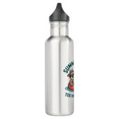 Zomer Vibes Sloth Funny Lazy Float Waterfles (Links)