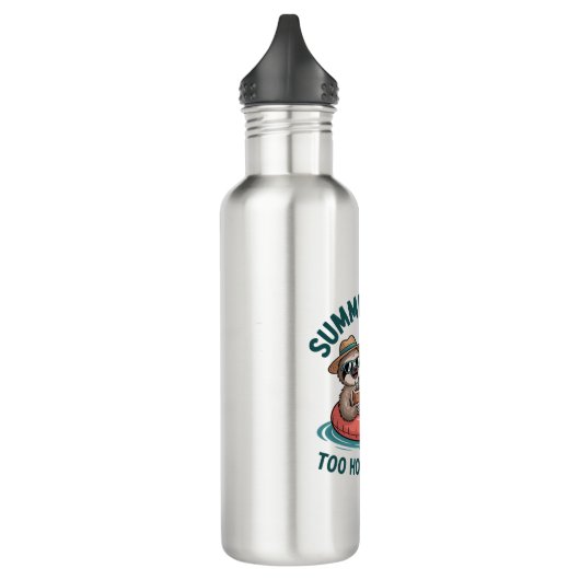 Zomer Vibes Sloth Funny Lazy Float Waterfles (Links)