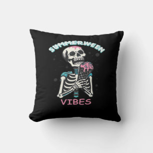 Zomer Vibes Spooky Summer Pumpkin Classic Kussen