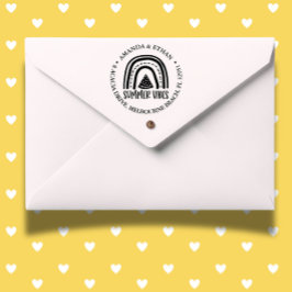 Zomer Vibes thema Zelfinktende Stempel