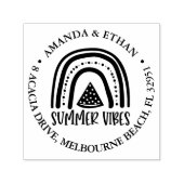 Zomer Vibes thema Zelfinktende Stempel (Design)