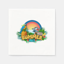Zomer Vibes Vakantie Strandfeest