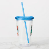 Zomer Vibes.w Acryl Drinkbeker (Links)