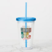 Zomer Vibes.w Acryl Drinkbeker (Voorkant)