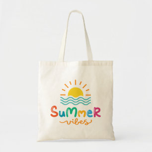 Zomer Vibes Zon En Zee Vrouwen Tote Bag
