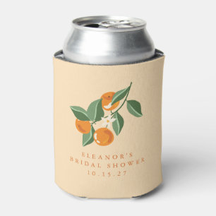 Zomer Vintage Sinaasappels Boho Aangepaste Bruilof Blikjeskoeler