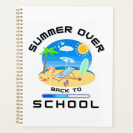 Zomer voorbij: terug naar school planner