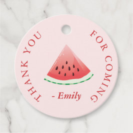 Zomer Watermeloen Favor Tags Bedankjes Labels