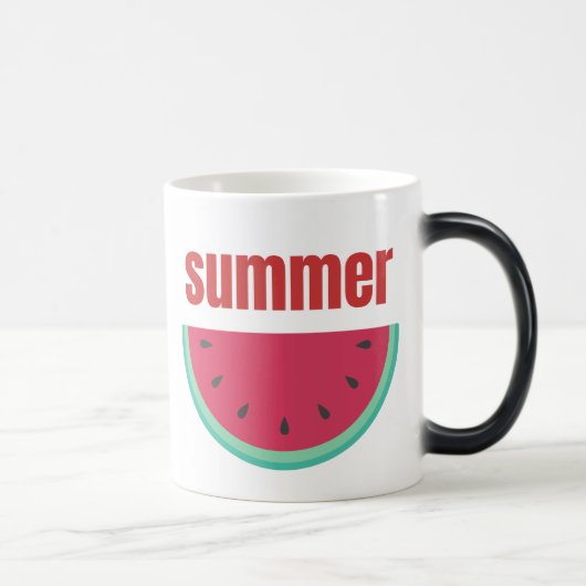 Zomer Watermeloen Magie Mok | Kleur veranderende m (Rechts)