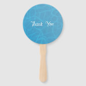 Zomer Watermelon Beach Party Handwaaier (Achterkant)