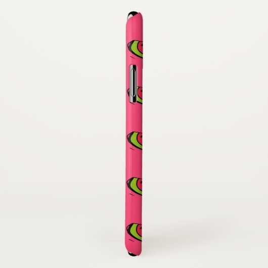 Zomer Watermelon op Roze Patroon Case-Mate iPhone Case (Achterkant / rechts)