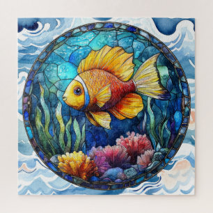 Zomer Waterverf Art Puzzel