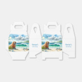 Zomer Waterverf Walrus Bedankdoosjes (Uitgevouwen)