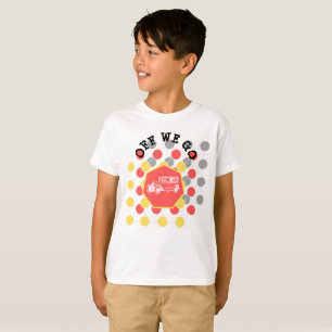 Zomer, we gaan jongens t-shirt