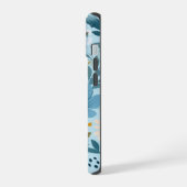 Zomer weide ontwerp iPhone 15 hoesje (Linkerkant)