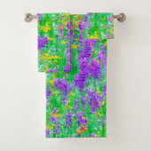 Zomer Wildbloemen in een groen veld Bad Handdoek (Insitu)