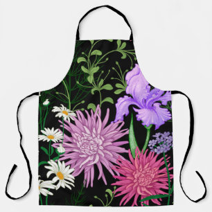 Zomer Wilde Bloemen Naadloze Schets Schort