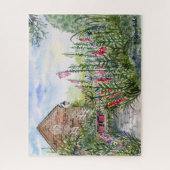 Zomer Wildflower Engelse Tuin in York Legpuzzel (Verticaal)