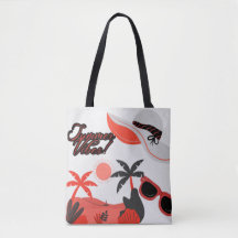 Zomer witte tote tas