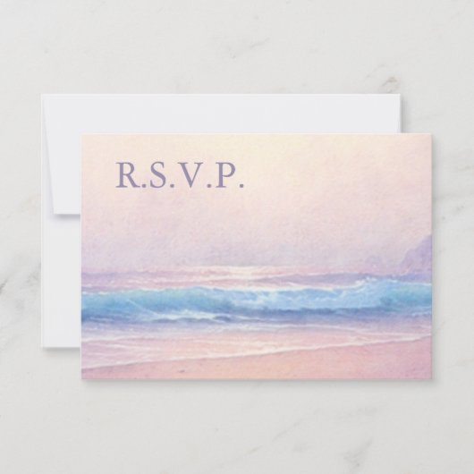 Zomer Zee RSVP 3.5 x 5 (Voorkant)