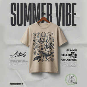 Zomer zeeleven Doodle T-shirt