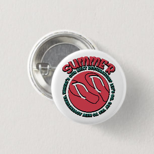 Zomer Zeg ja tegen nieuw avontuur Ronde Button 3,2 Cm
