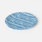 Zomer Zeilboten Strand Pool Party Papieren Borden Papieren Bordje (Gekanteld)