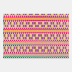 Zomer Zoete Inpakpapier Set Vel