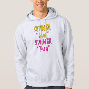 Zomer Zon Zomer Leuk Hoodie